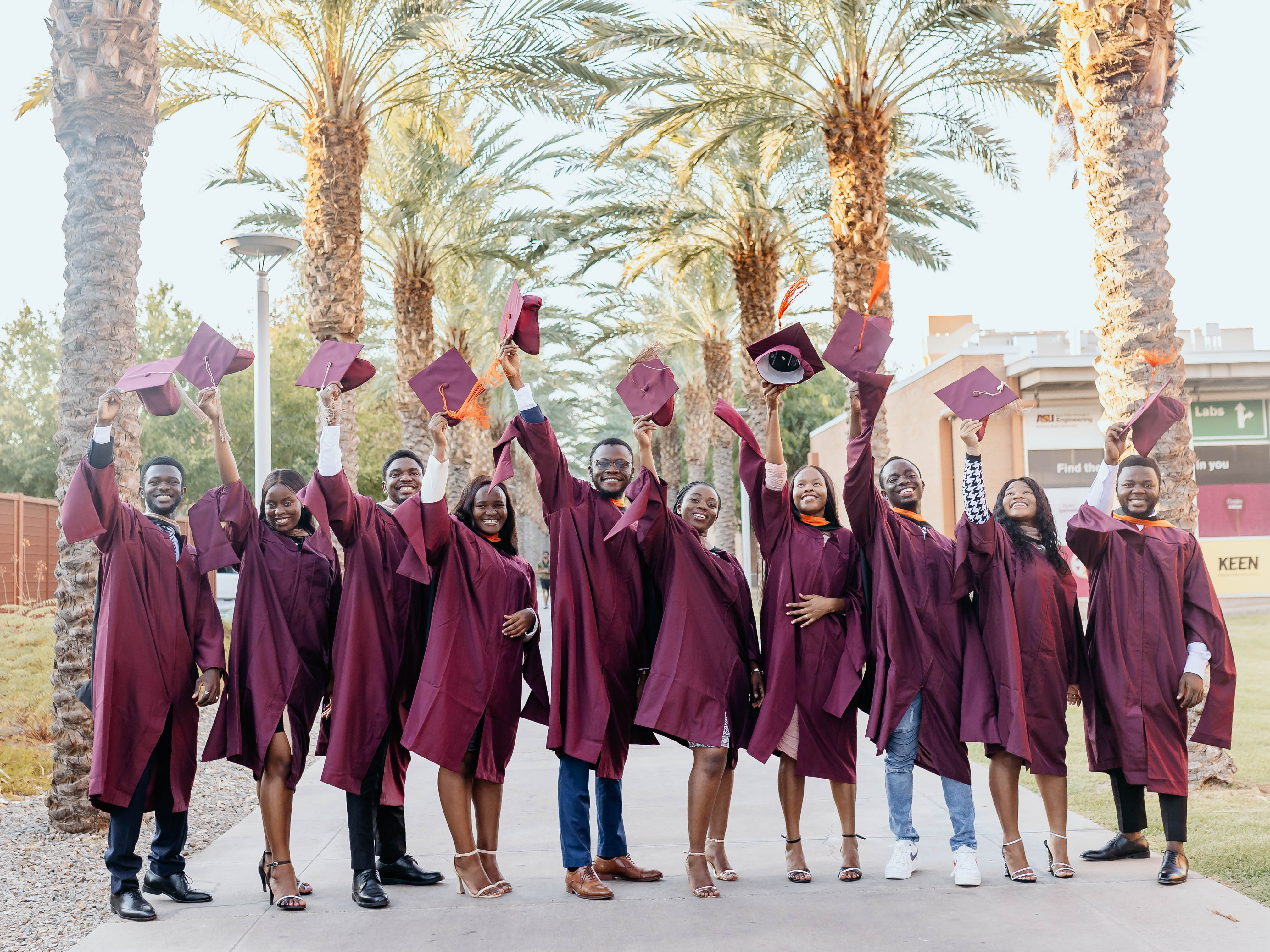 Mastercard Foundation Scholars at Arizona State University Website Header