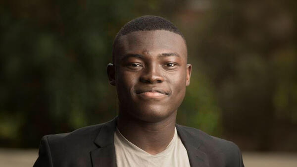 Benjamin Obeng, Mastercard Foundation Scholar